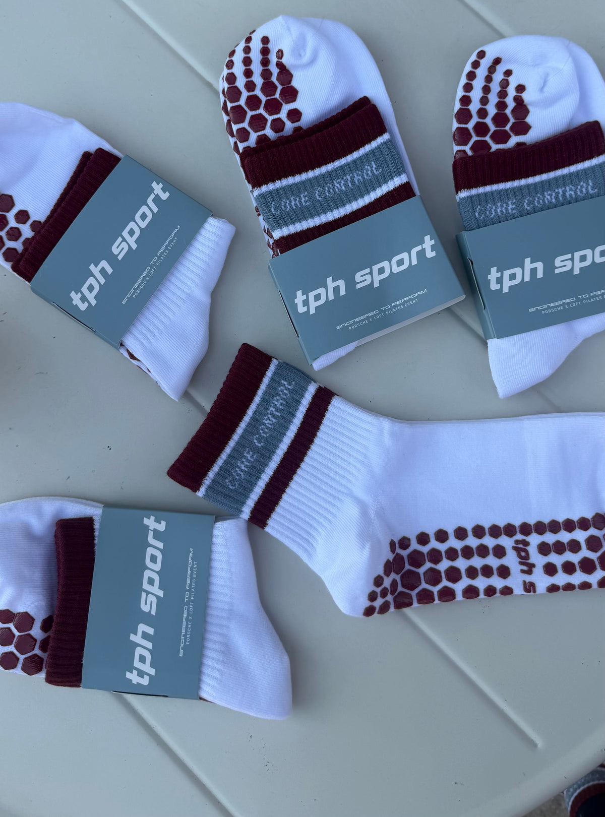TPH x LOFT Pilates Exclusive CORE CONTROL sock