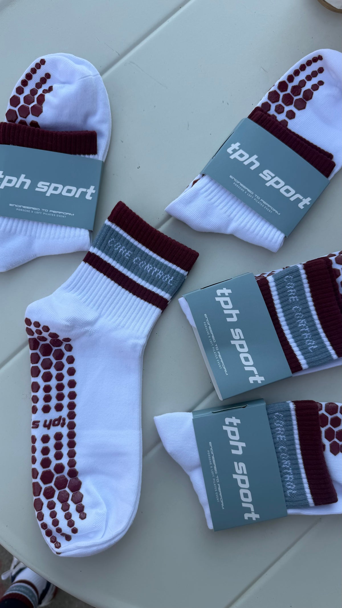 TPH x LOFT Pilates Exclusive CORE CONTROL sock