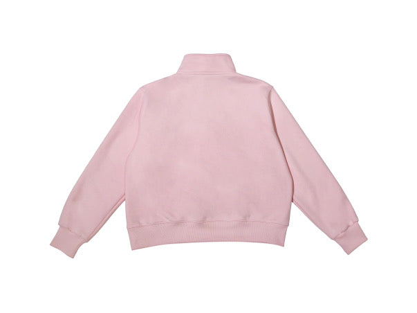 TPH QUARTER ZIP BALLET PINK