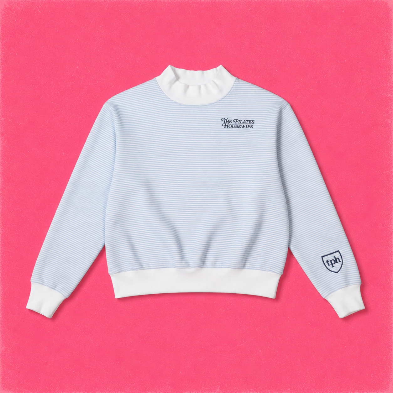 TPH STRIPE MOCKECK
