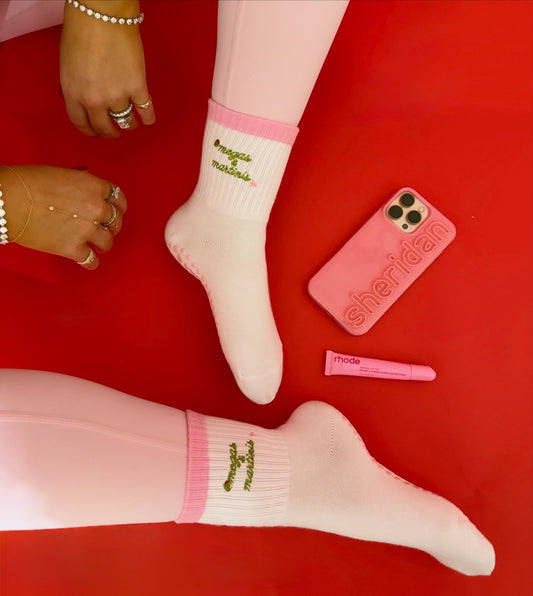 MEGAS & MARTINIS GRIP SOCKS