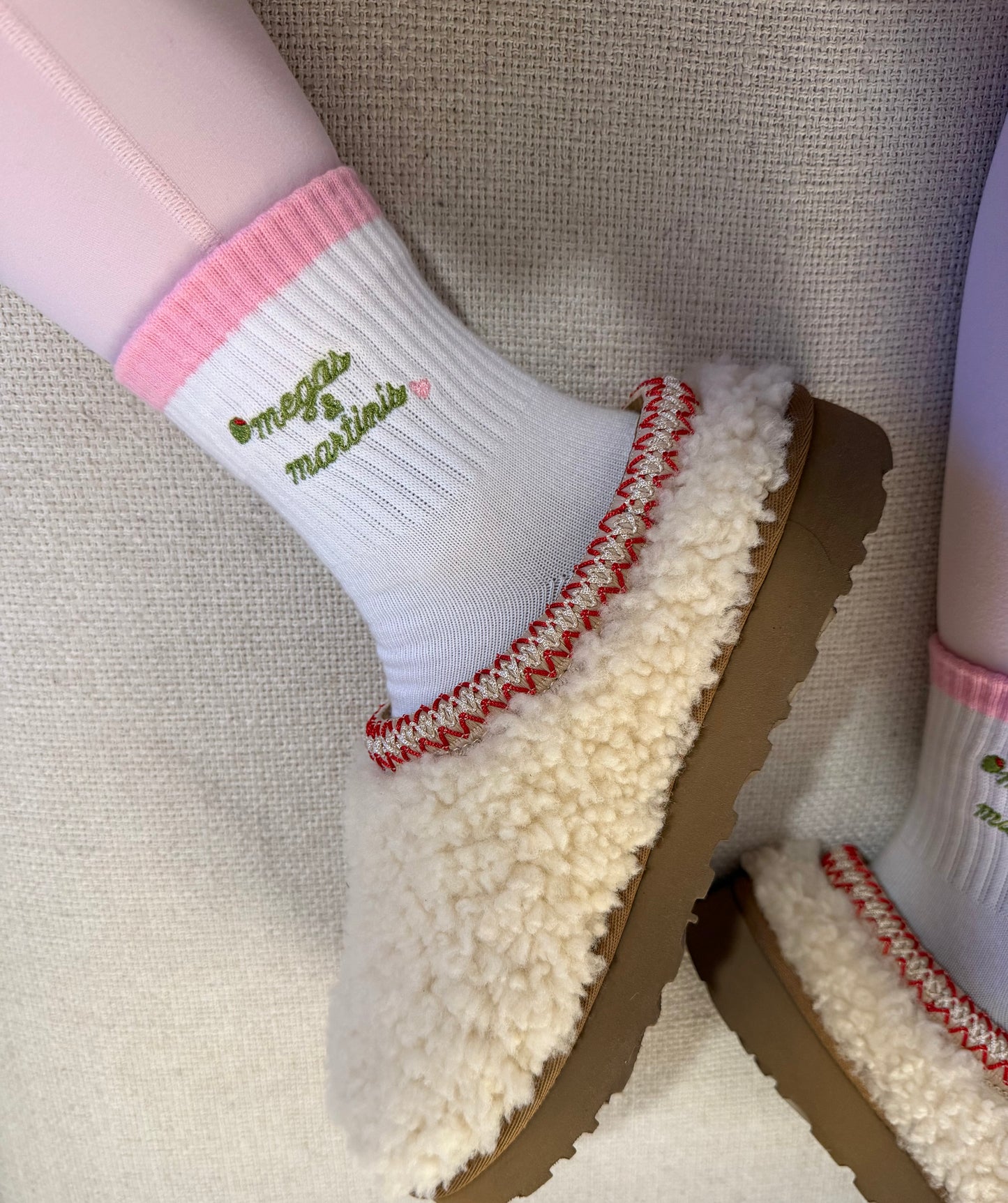 MEGAS & MARTINIS GRIP SOCKS