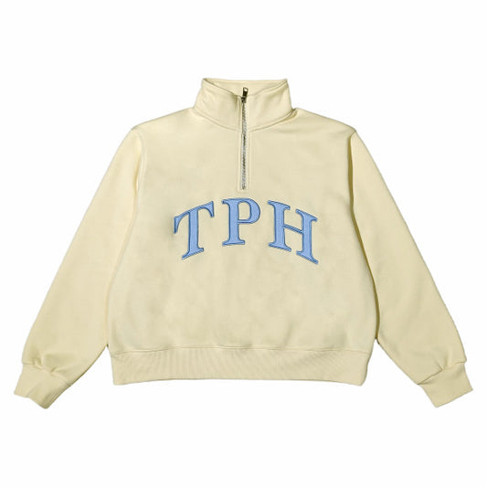 TPH QUARTER ZIP IN BUTTER YELLOW