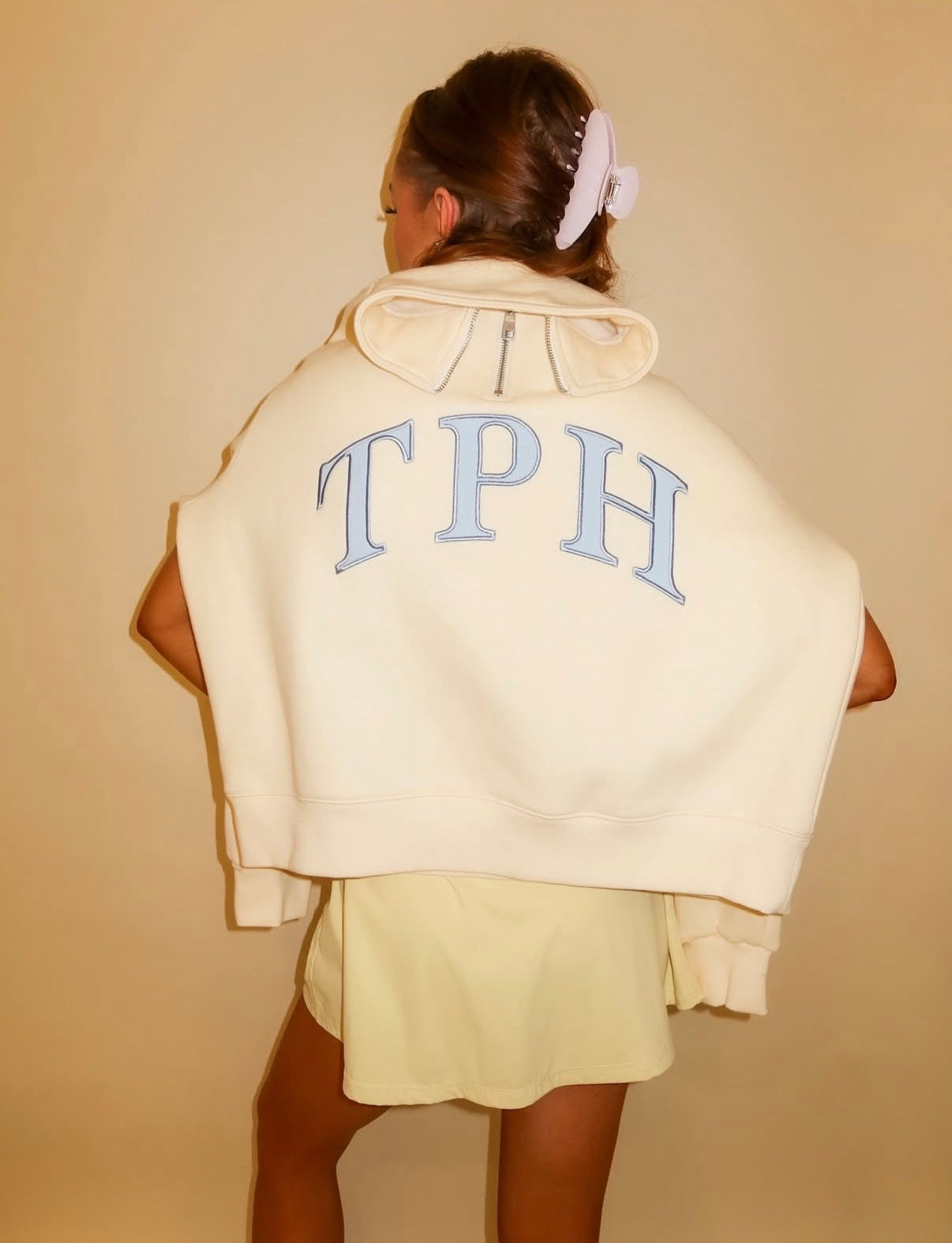 TPH QUARTER ZIP IN BUTTER YELLOW
