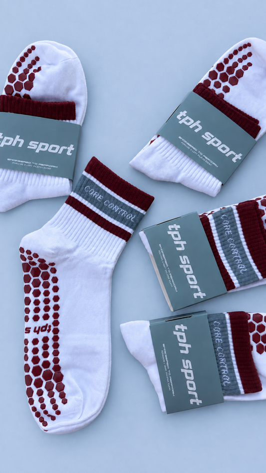 TPH x LOFT Pilates Exclusive CORE CONTROL sock